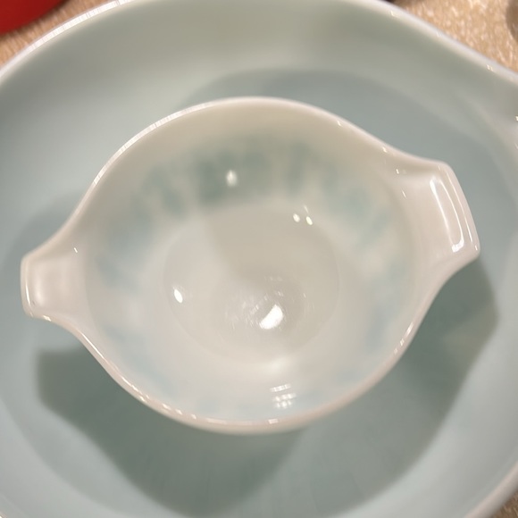 Pyrex vintage Amish Butterprint Conderella  bowls #444, 4Qt, #441, 1-1/2Qt - Picture 4 of 13